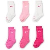 Nike Kids’ 6-Pack Performance Socks(Vivid Pink 6-pack)