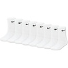 Nike Kids’ Multi-Pack Performance Crew Socks(White 8-pack)