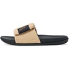 Nike Men’s Adult Offcourt Adjust Slides(Anthracite/Mink Brown/Linen)