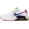 Nike Men’s Air Max Excee Shoes(Bianco White Hyper Blue Brt Cactus Track Red)