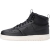 Nike Men’s Court Vision Mid Next Nature Shoes | Casual Shoes(Black/Black-phantom (Winterized))