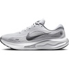 Nike Men’s Journey Run Road Running Shoes(White/Metallic Silver/Black/Ashen Slate)