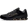 Nike Men’s Reax 8 TR Mesh Training/Workout Shoes(Black Black Mtlc Gold Black 020)