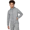 Nike Unisex Big Kids’ Therma-Fit Winterized Training Hoodie – Boys and Girls Sweatshirt(Smoke Grey/Pure/White/(Fz))