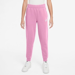 Nike Kids’ Sportswear Club Fleece Joggers(Pink Rise/White)