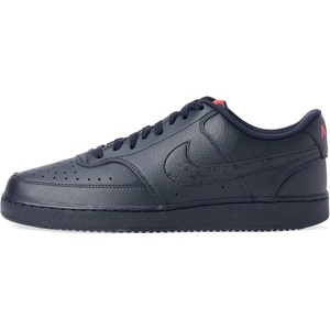 Nike Men’s Court Vision Low Next Nature Shoes(Black/Multicolor/Picante Red)