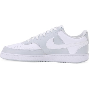 Nike Men’s Court Vision Low Next Nature Shoes(Pure Platinum/White)