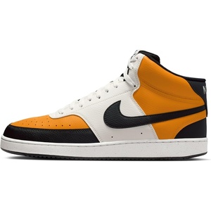 Nike Men’s Court Vision Mid Next Nature Shoes | Casual Shoes(Gold Leaf/Black/Sail)
