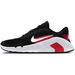 Nike Men’s Flex Train Workout Shoes(Black/White/University Red)