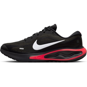 Nike Men’s Journey Run Road Running Shoes(Black/White-dark Smoke Grey-red Orbit)