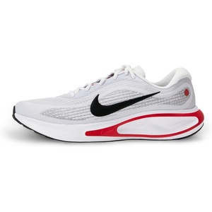 Nike Men’s Journey Run Road Running Shoes(White/Black/Fire Red/Cement Grey)
