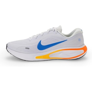 Nike Men’s Journey Run Road Running Shoes(White/Blue Crystal/Total Orange)