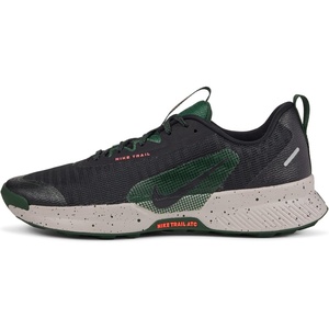 Nike Men’s Juniper Trail 3 Trail Running Shoes(Black/Black/Fir/Bright Crimson)