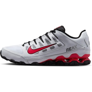 Nike Men’s Reax 8 TR Mesh Training/Workout Shoes(Pure Platinum/University Red-black)