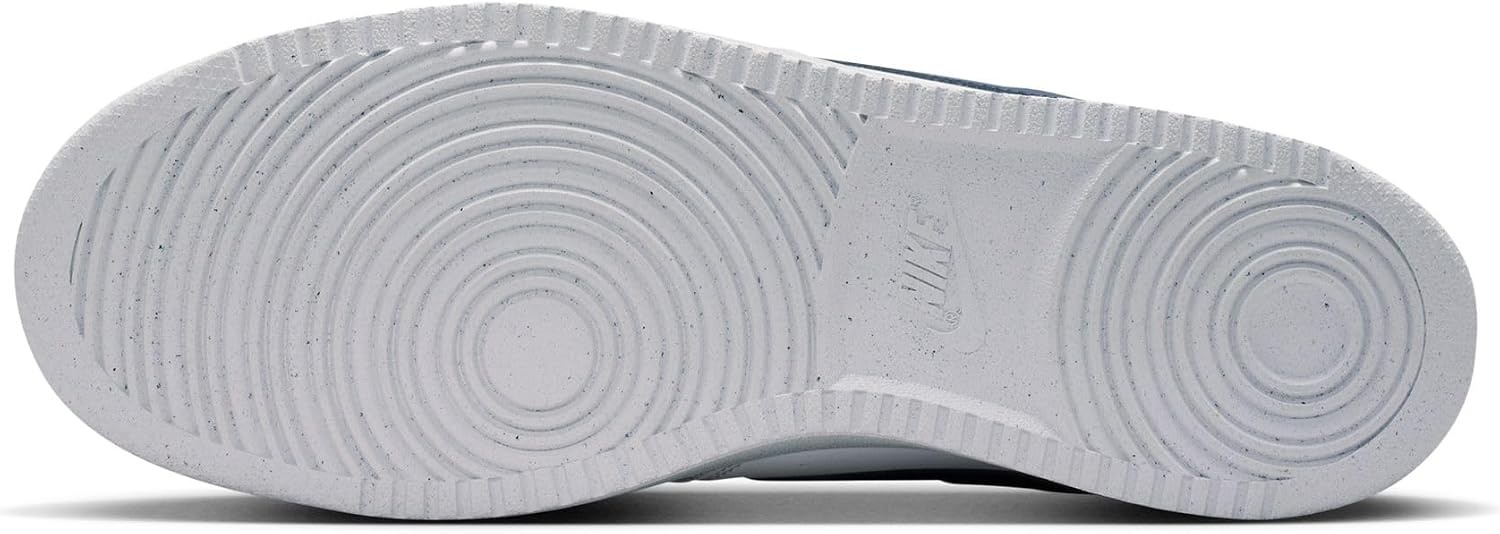 image:imageNike Mens Court Vision Low Nubuck ShoesWhiteMidnight Navypure Platinum