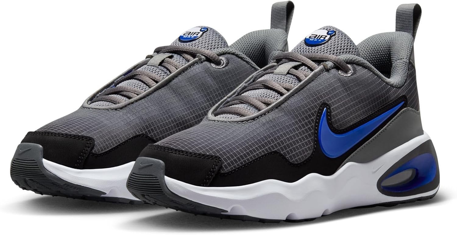 image:imageNike Unisex Kids Air Max Nova Shoes Boys Girls Toddlers amp Baby SneakersSmoke GreyRacer Blueblackwhite