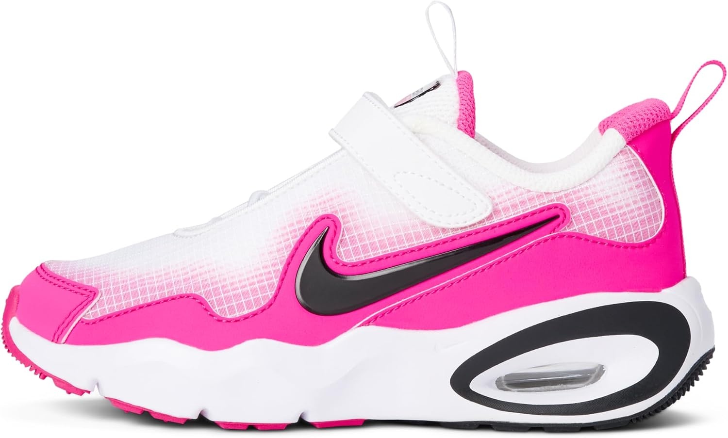 image:imageNike Unisex Kids Air Max Nova Shoes Boys Girls Toddlers amp Baby SneakersWhiteBlackLaser Fuchsia