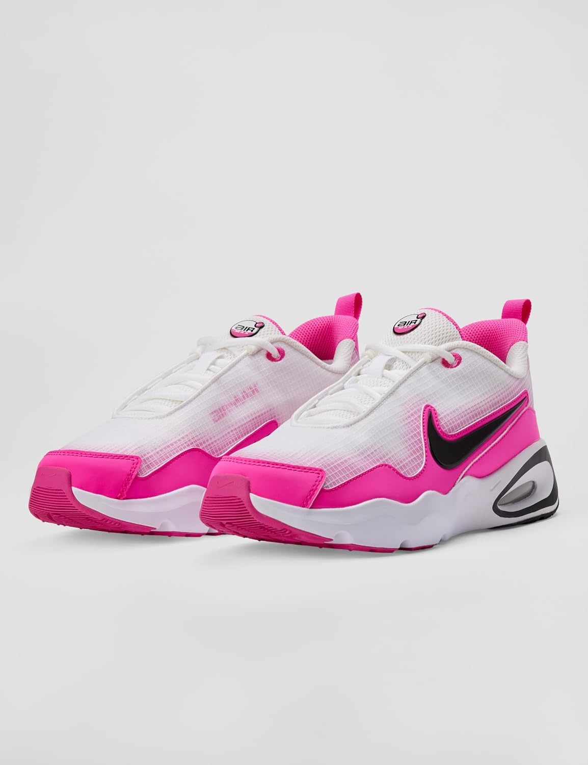 image:imageNike Unisex Kids Air Max Nova Shoes Boys Girls Toddlers amp Baby SneakersWhiteBlackLaser Fuchsia