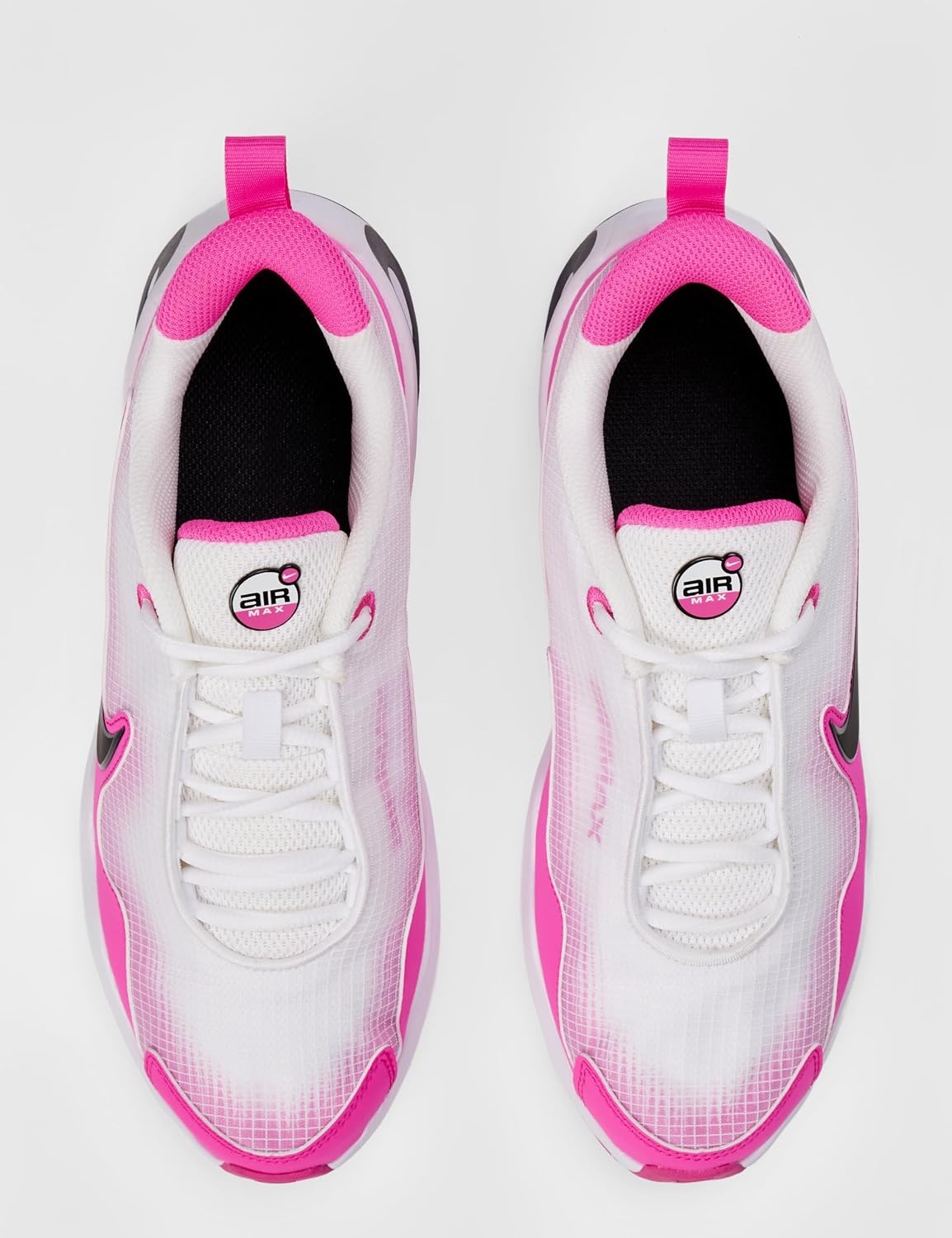image:imageNike Unisex Kids Air Max Nova Shoes Boys Girls Toddlers amp Baby SneakersWhiteBlackLaser Fuchsia