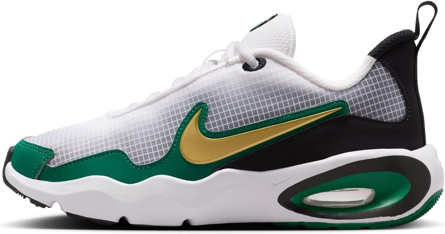 image:imageNike Unisex Kids Air Max Nova Shoes Boys Girls Toddlers amp Baby SneakersWhiteMetallic GoldMalachiteBlack