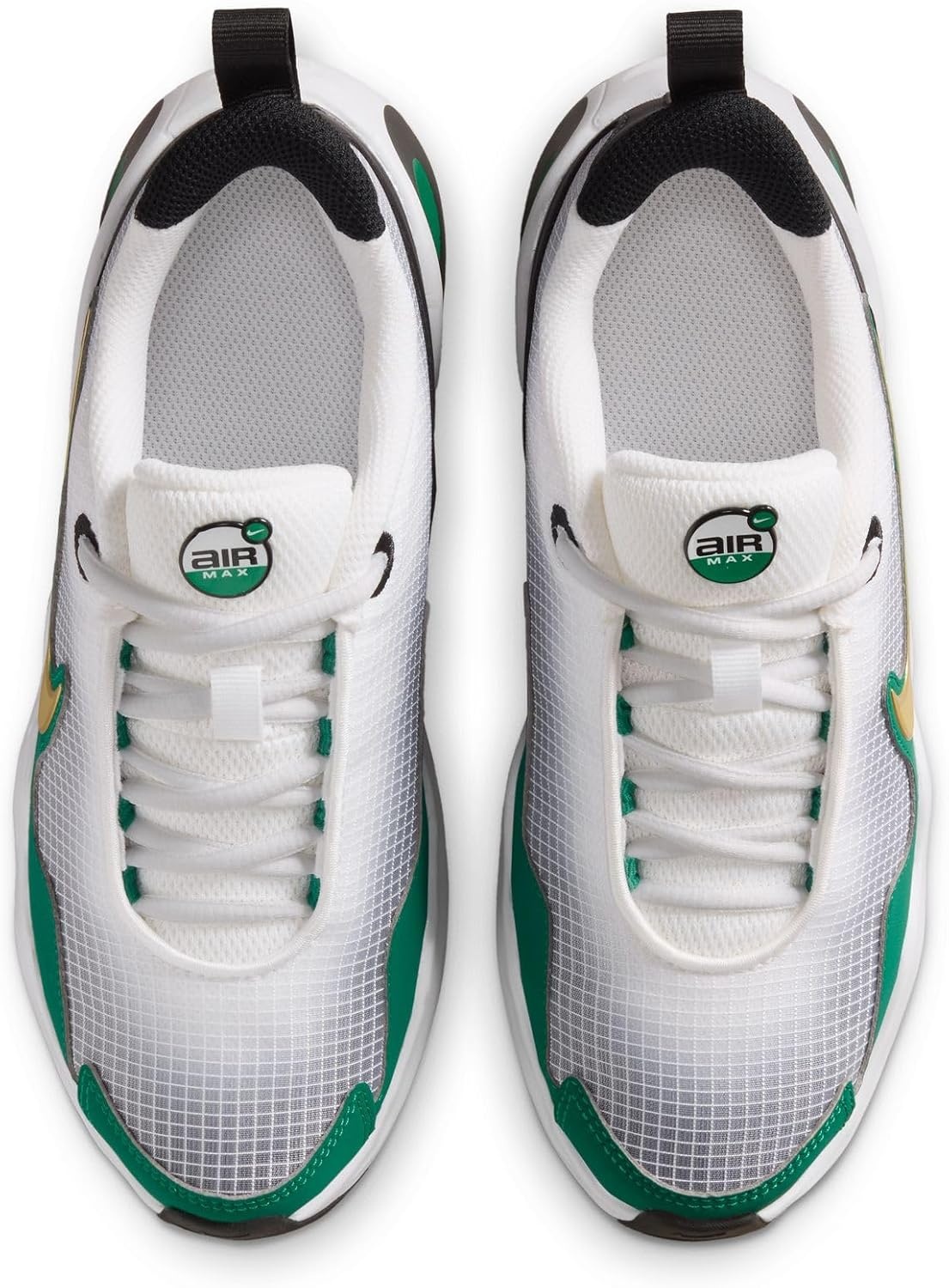 image:imageNike Unisex Kids Air Max Nova Shoes Boys Girls Toddlers amp Baby SneakersWhiteMetallic GoldMalachiteBlack