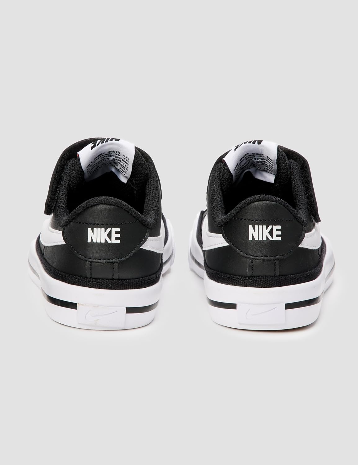 image:imageNike Unisex Kids Court Legacy Shoes Boys Girls Toddlers amp Baby SneakersBlackWhiteGum Light Brown