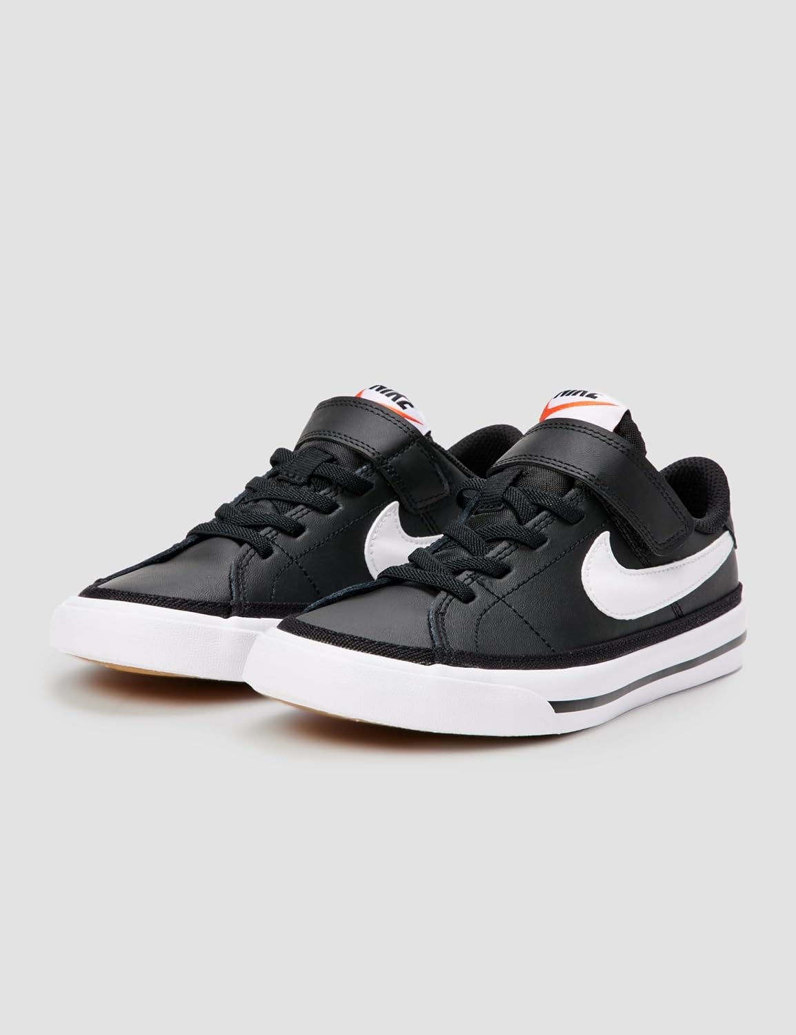 image:imageNike Unisex Kids Court Legacy Shoes Boys Girls Toddlers amp Baby SneakersBlackWhiteGum Light Brown