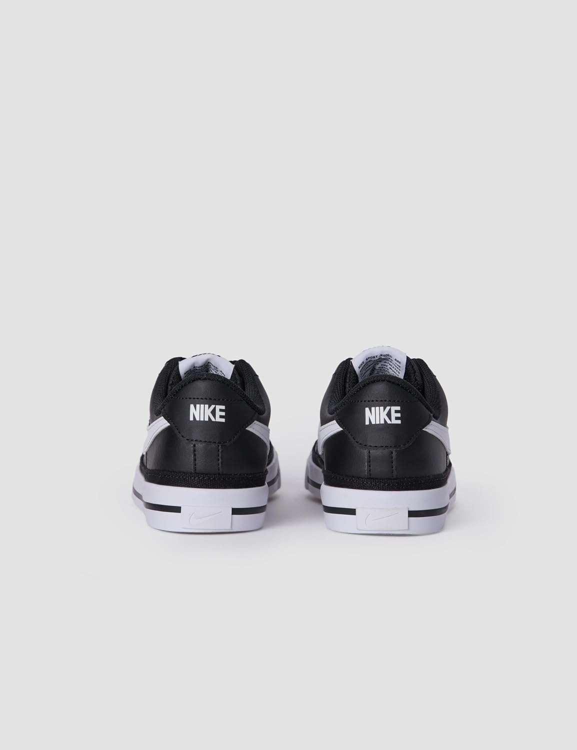 image:imageNike Unisex Kids Court Legacy Shoes Boys Girls Toddlers amp Baby SneakersBlackWhiteGum Light Brown