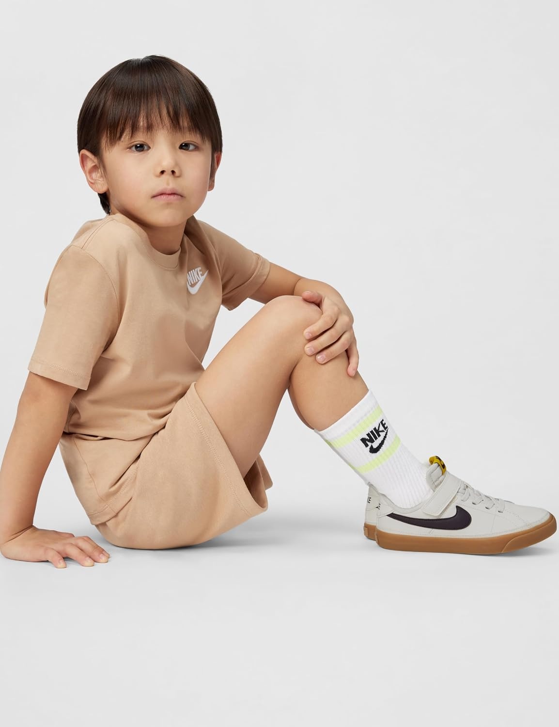 image:imageNike Unisex Kids Court Legacy Shoes Boys Girls Toddlers amp Baby SneakersPhantomBurgundy AshSaffron Quartz