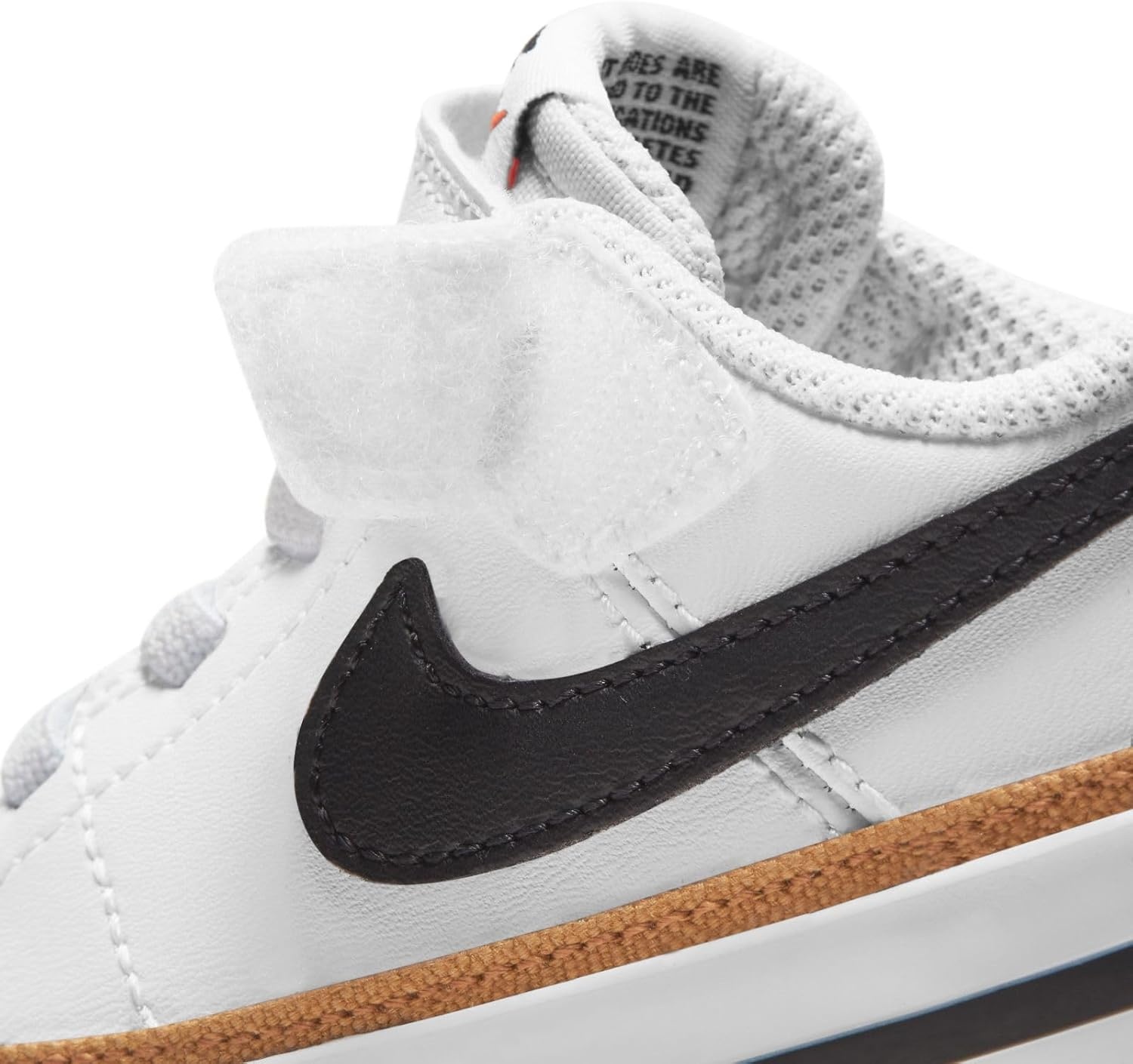 image:imageNike Unisex Kids Court Legacy Shoes Boys Girls Toddlers amp Baby SneakersWhiteBlackDesert OchreGum Light Brown