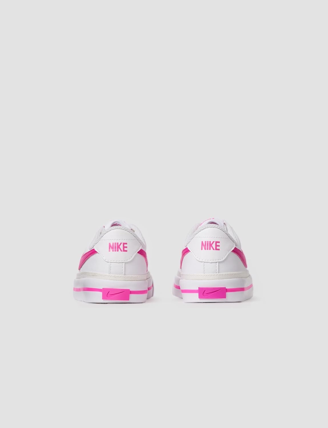 image:imageNike Unisex Kids Court Legacy Shoes Boys Girls Toddlers amp Baby SneakersWhiteLaser Fuchsia