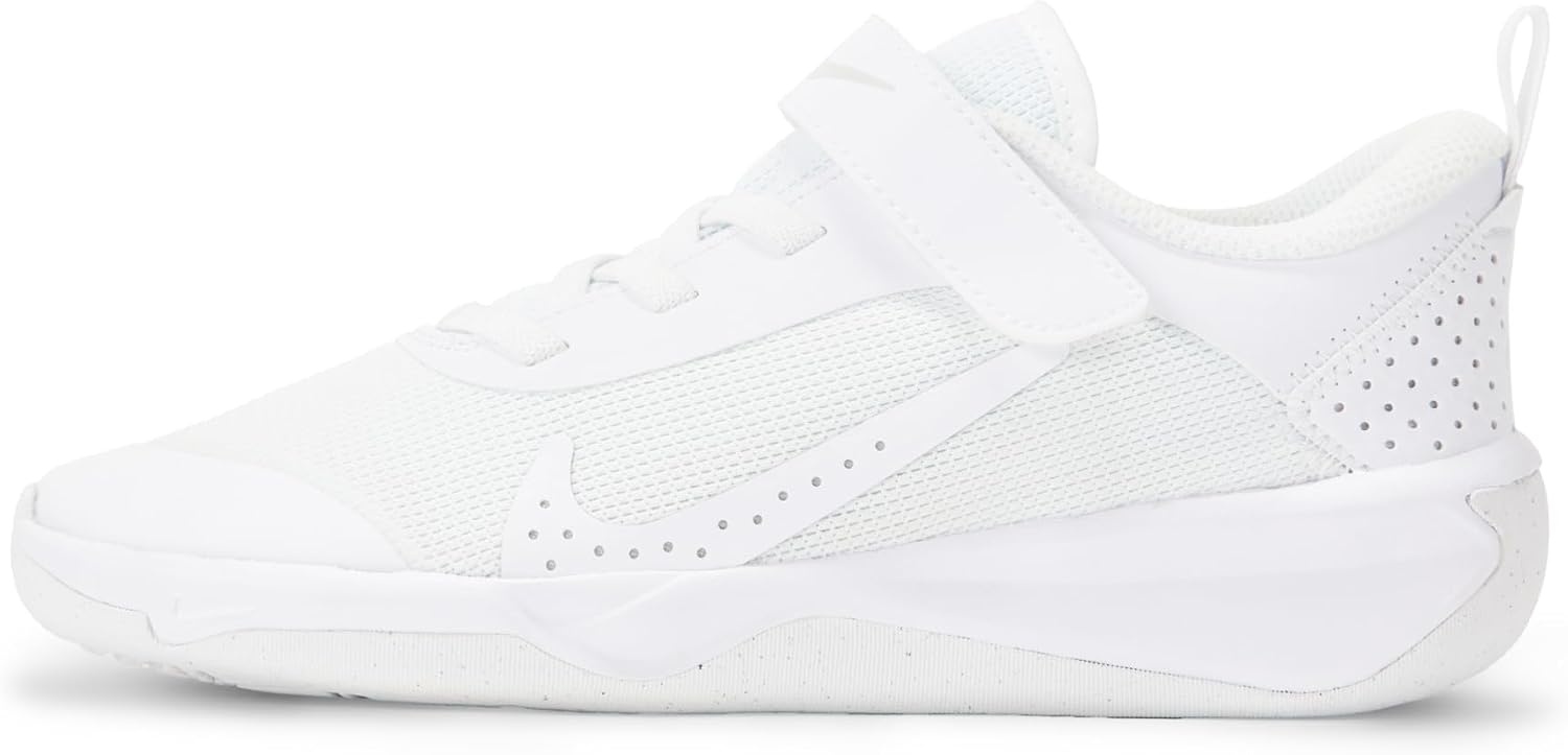image:imageNike Unisex Kids MultiCourt Shoes Boys and Girls SneakersWhiteWhitePure Platinum