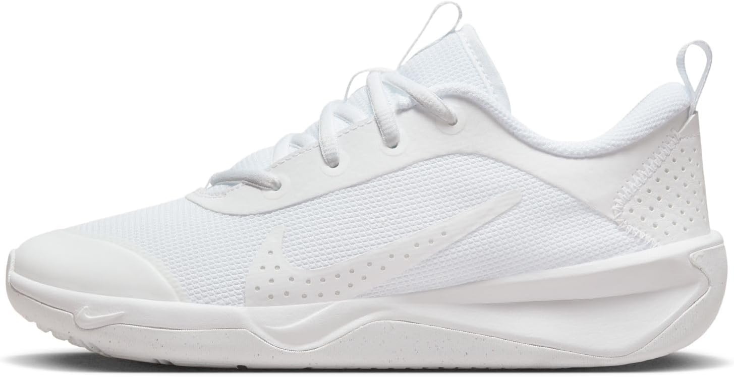 image:imageNike Unisex Kids MultiCourt Shoes Boys and Girls SneakersWhiteWhitePure Platinum