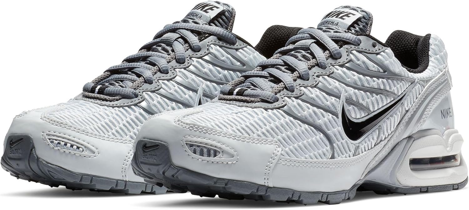 image:imageNike Womens Air Max Torch 4 ShoesPure PlatinumBlackcool Greywolf Grey