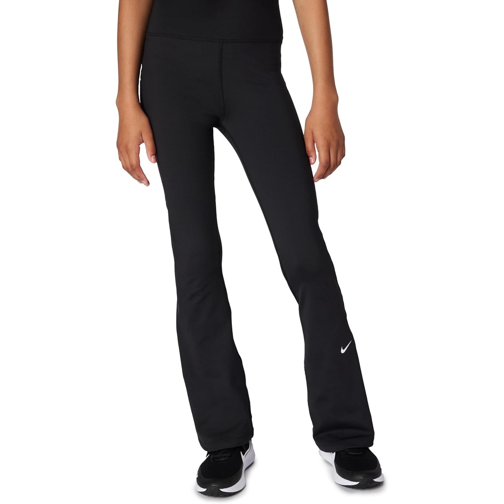 image:imageNike Girls One DriFIT Flared LeggingsBlackWhite