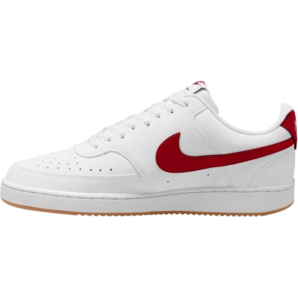 image:imageNike Mens Court Vision Low Nubuck ShoesWhiteGym Redgum Med Brown