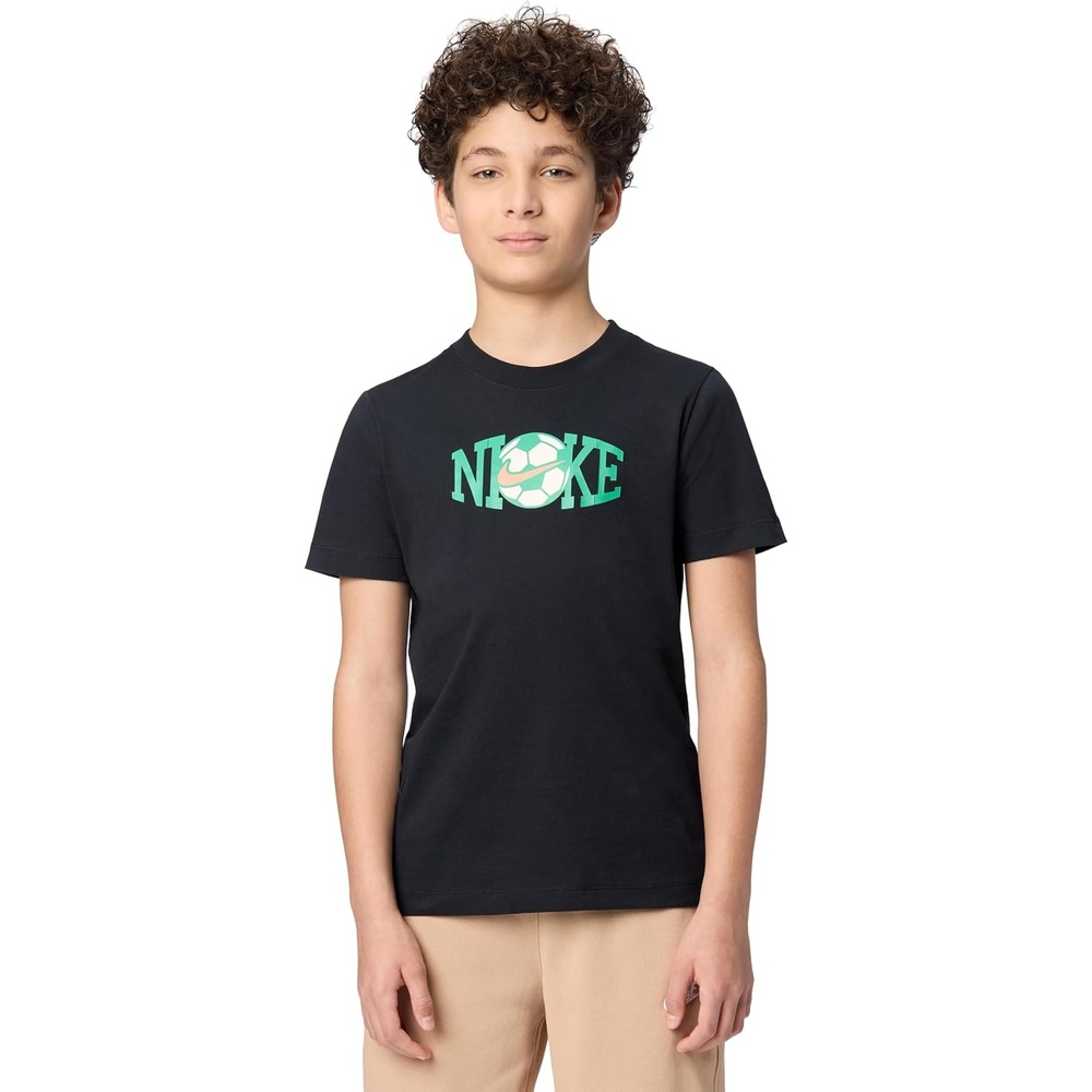 image:imageNike Unisex Big Kids Club Soccer TShirt Boys and GirlsBlack