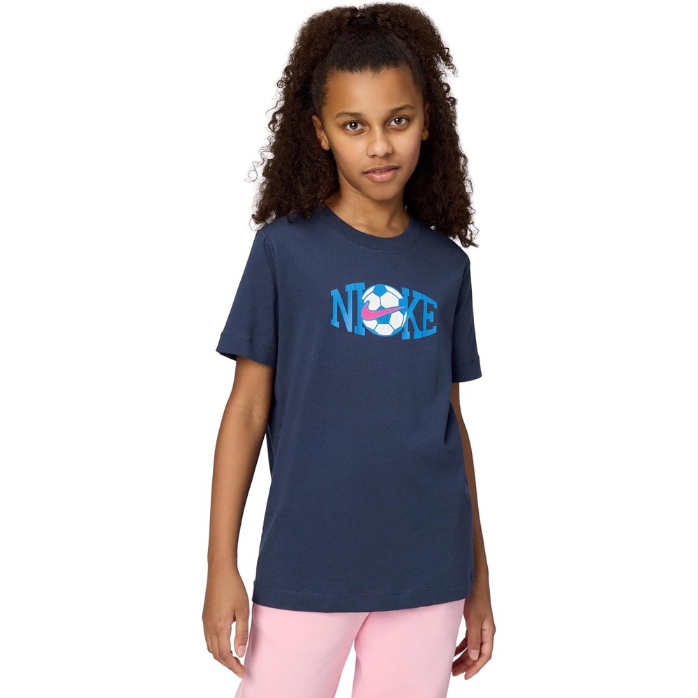 image:imageNike Unisex Big Kids Club Soccer TShirt Boys and GirlsMidnight Navy