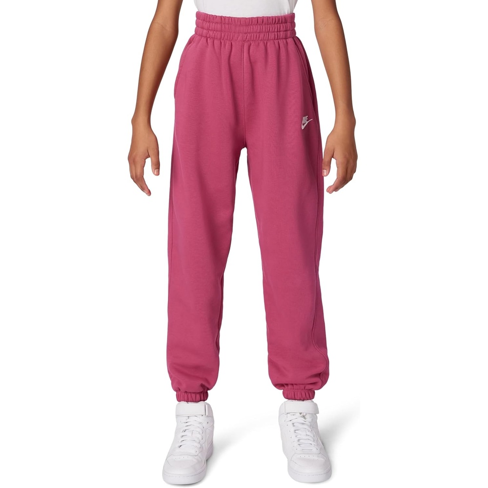 image:imageNike Unisex Big Kids Sportswear Club Fleece Loose Pants Boys and GirlsSweet BeetSweet BeetWhite