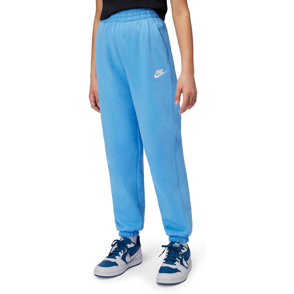 image:imageNike Unisex Big Kids Sportswear Club Fleece Loose Pants Boys and GirlsUniversity BlueUniversity BlueWhite