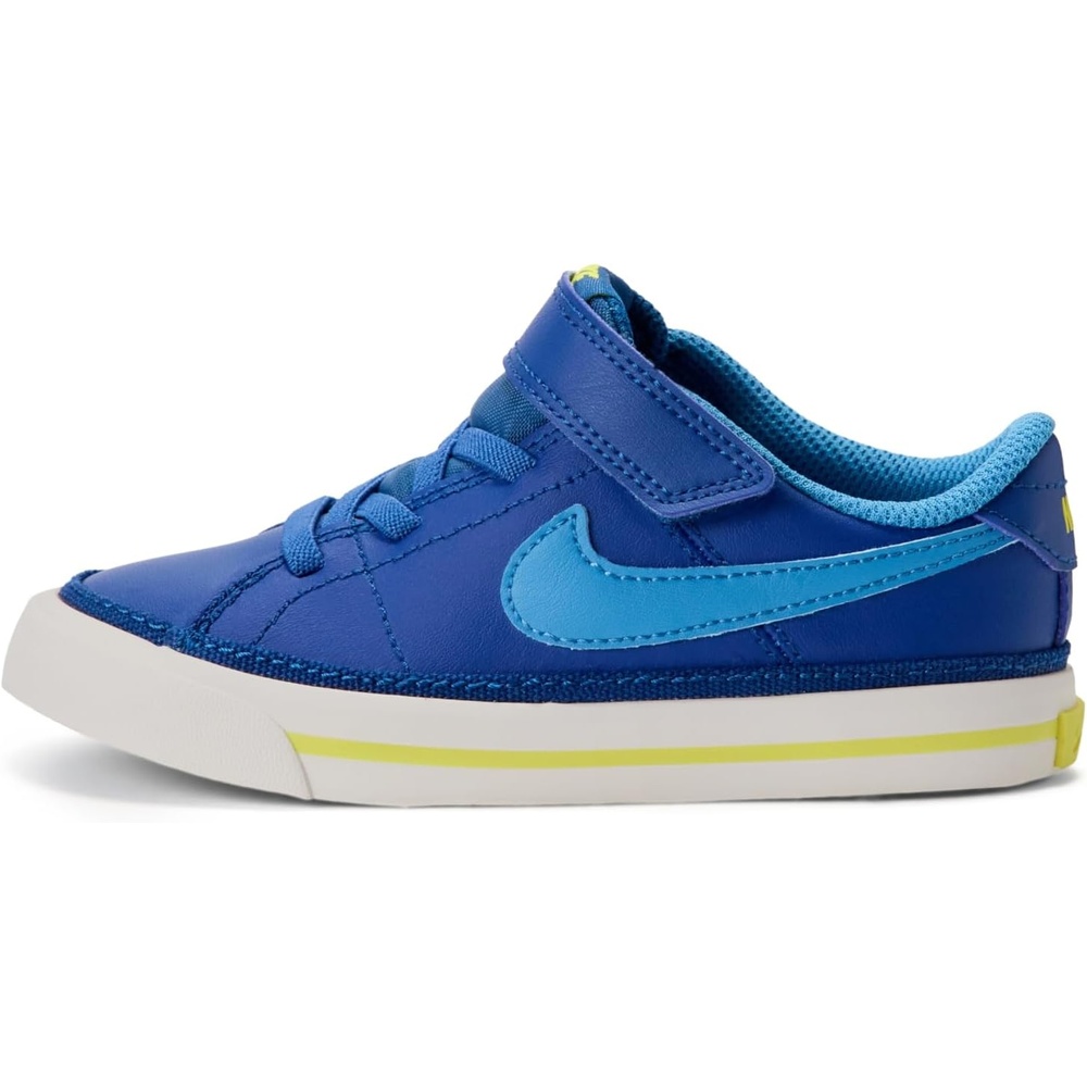 image:imageNike Unisex Kids Court Legacy Shoes Boys Girls Toddlers amp Baby SneakersCourt BlueDutch BlueSonic Yellow