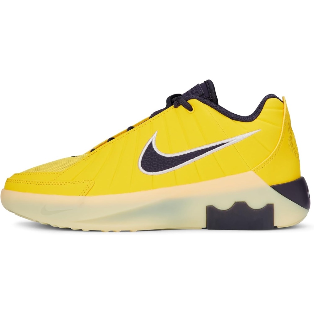 image:imageNike Unisex Kids Lebron Witness IX Basketball Shoes Boys and Girls SneakersAmarilloCave PurpleSoft YellowLilac
