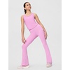 Nike Girls’ One Dri-FIT Flared Leggings(Light Magenta/White)