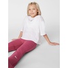 Nike Girls’ One Dri-FIT Flared Leggings(Sweet Beet/White)