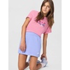 Nike Girls’ Sportswear Club French Terry Skirt(Light Thistle/Light Thistle/White)