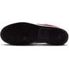 Nike Men’s Court Vision Low Nubuck Shoes(Black/University Red-university Red)