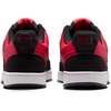 Nike Men’s Court Vision Low Nubuck Shoes(Black/University Red-university Red)