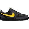 Nike Men’s Court Vision Low Nubuck Shoes(Dark Smoke Grey/Chrome Yellow-black)