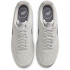Nike Men’s Court Vision Low Nubuck Shoes(Off White/Stealth-gum Medium Brown)