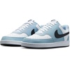 Nike Men’s Court Vision Low Nubuck Shoes(White/Anthracite-lt Armory Blue)